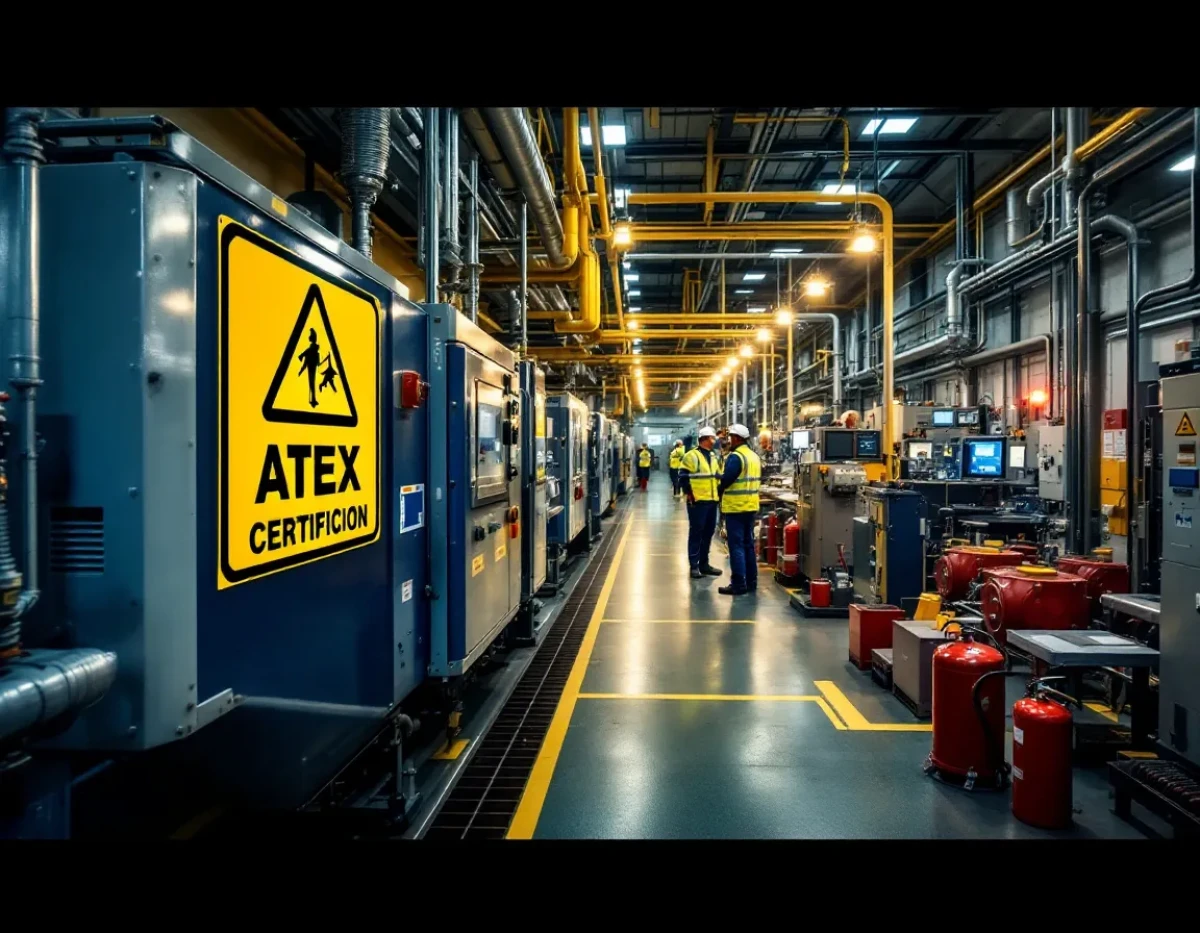 La Certification ATEX : Votre Bouclier contre les Explosions en Milieu Industriel