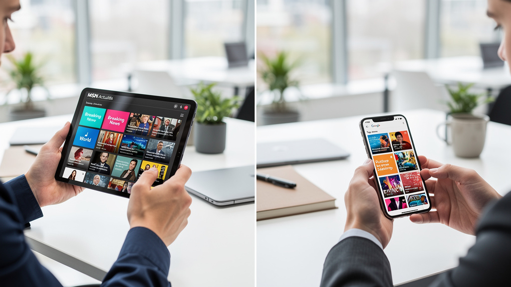 MSN Actualités vs Google News : quelle plateforme choisir
